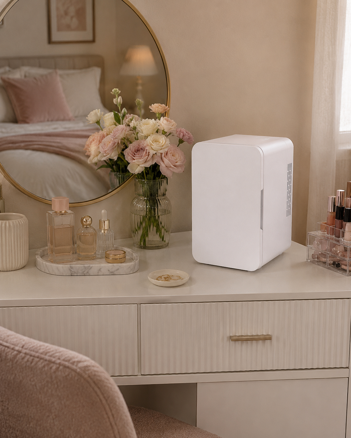 Home & Travel Peptide Fridge | Premium Mini Wellness Storage Fridge