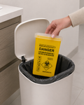 Portable Sharps Disposal Container | Compact Wellness Travel Bin